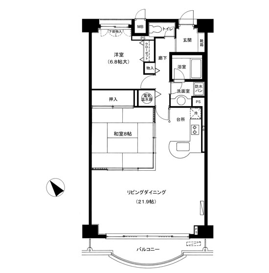 コートヴィラ熱川間取図 コートヴィラ熱川間取図